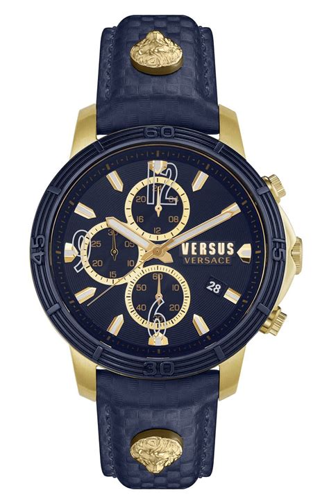 versus versace dual strap watch